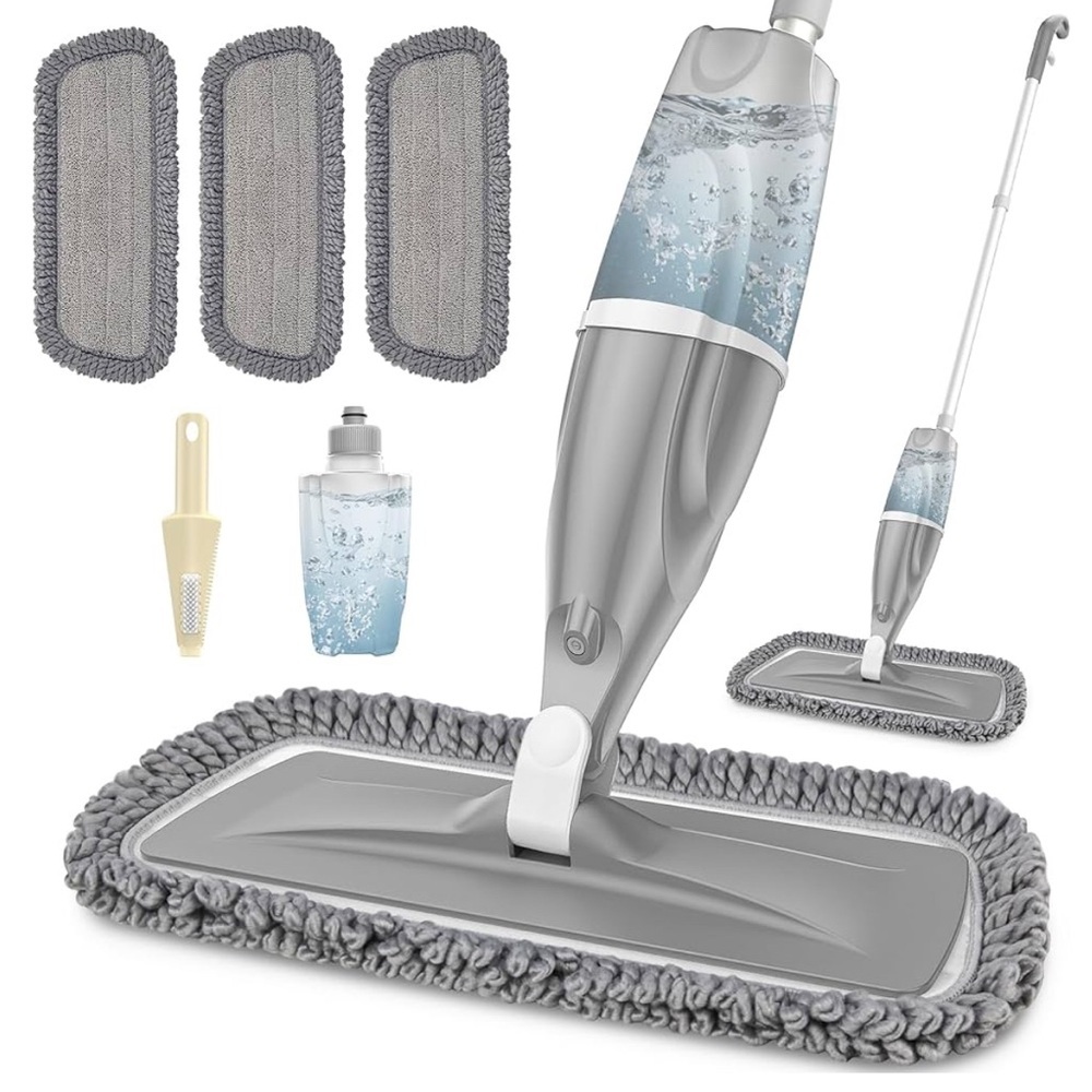Floor Mop Sweeper for Hardwood, Laminate, Ceramic Floors, Walls, Windows & more!